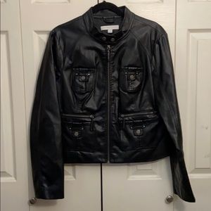 New York & Company Leather Jacket